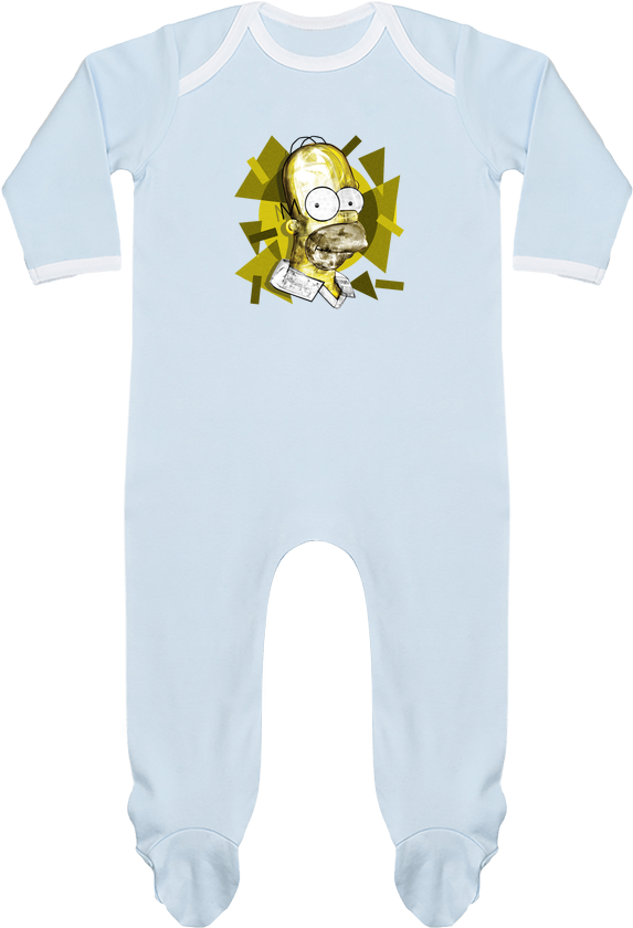 Baby Sleeper Long Sleeves Contrast Middle Class Superstar - Pop Art Super Héros & Personnages Fictifs Housse (690x850), Png Download