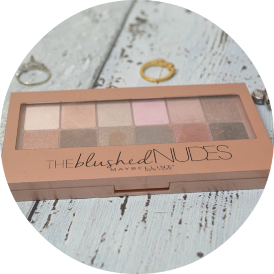 The Blushed Nudes Maybelline Palette - Eye Shadow (550x550), Png Download