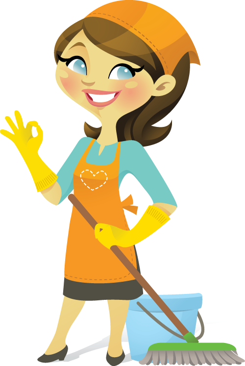 Chicago Cleaning Services Lupita's Cleaning Services - Femme De Ménage Logo (500x747), Png Download