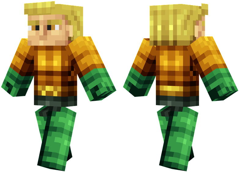 Aquaman - Minecraft Dash The Incredibles (804x576), Png Download
