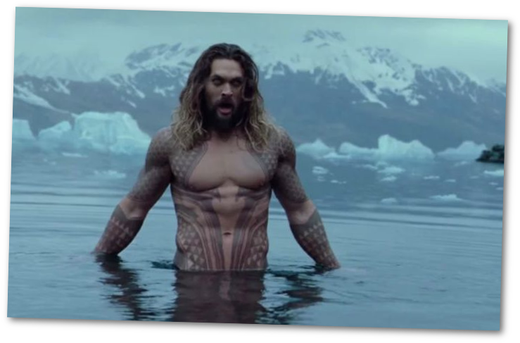 I Know I've Been Part Of It, Making Fun Of Aquaman - Jason Momoa Walking Out Of Water (778x553), Png Download