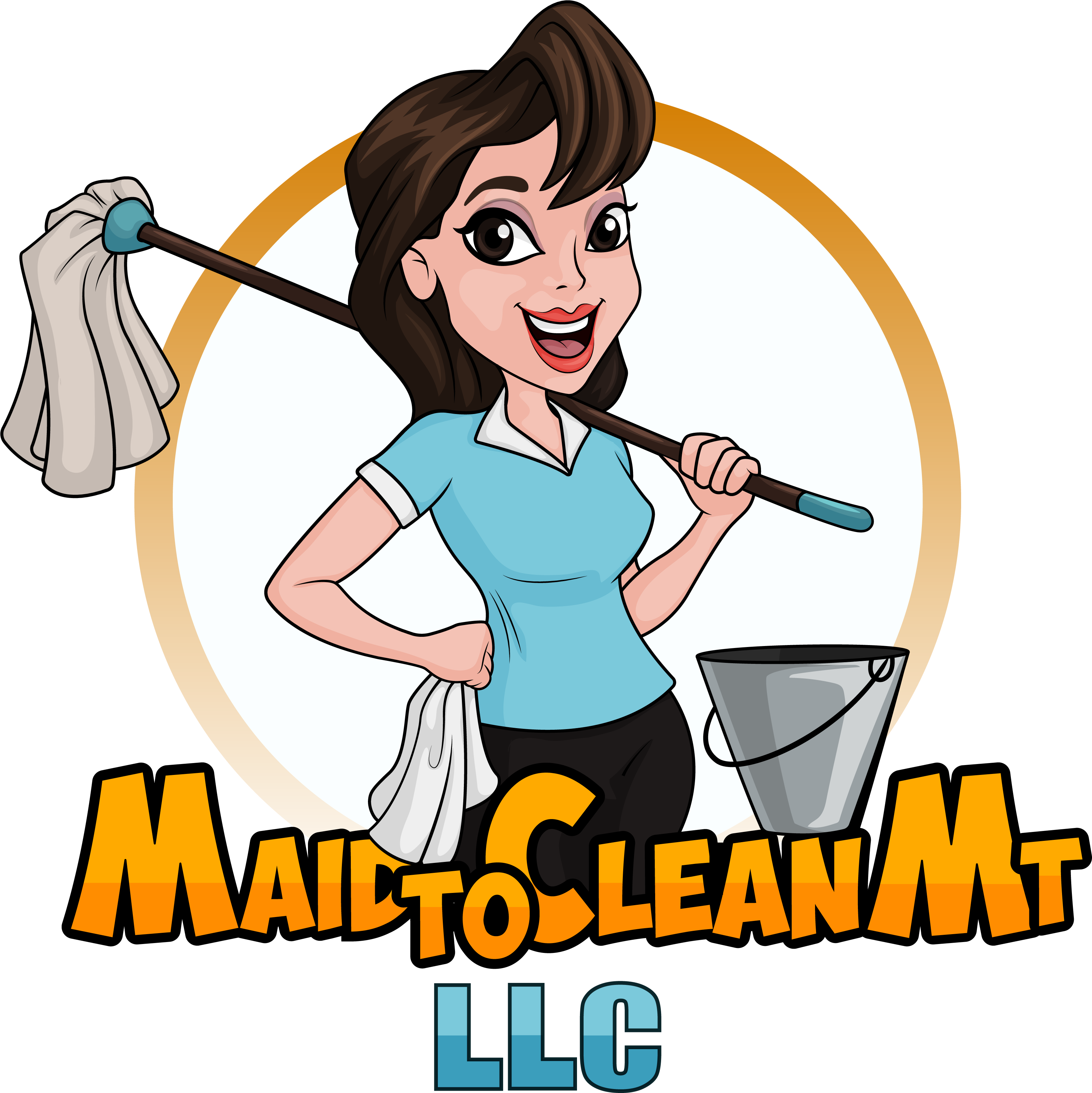 Residential & Commercial Cleaning Services - Cleaning Maid (3441x3437), Png Download
