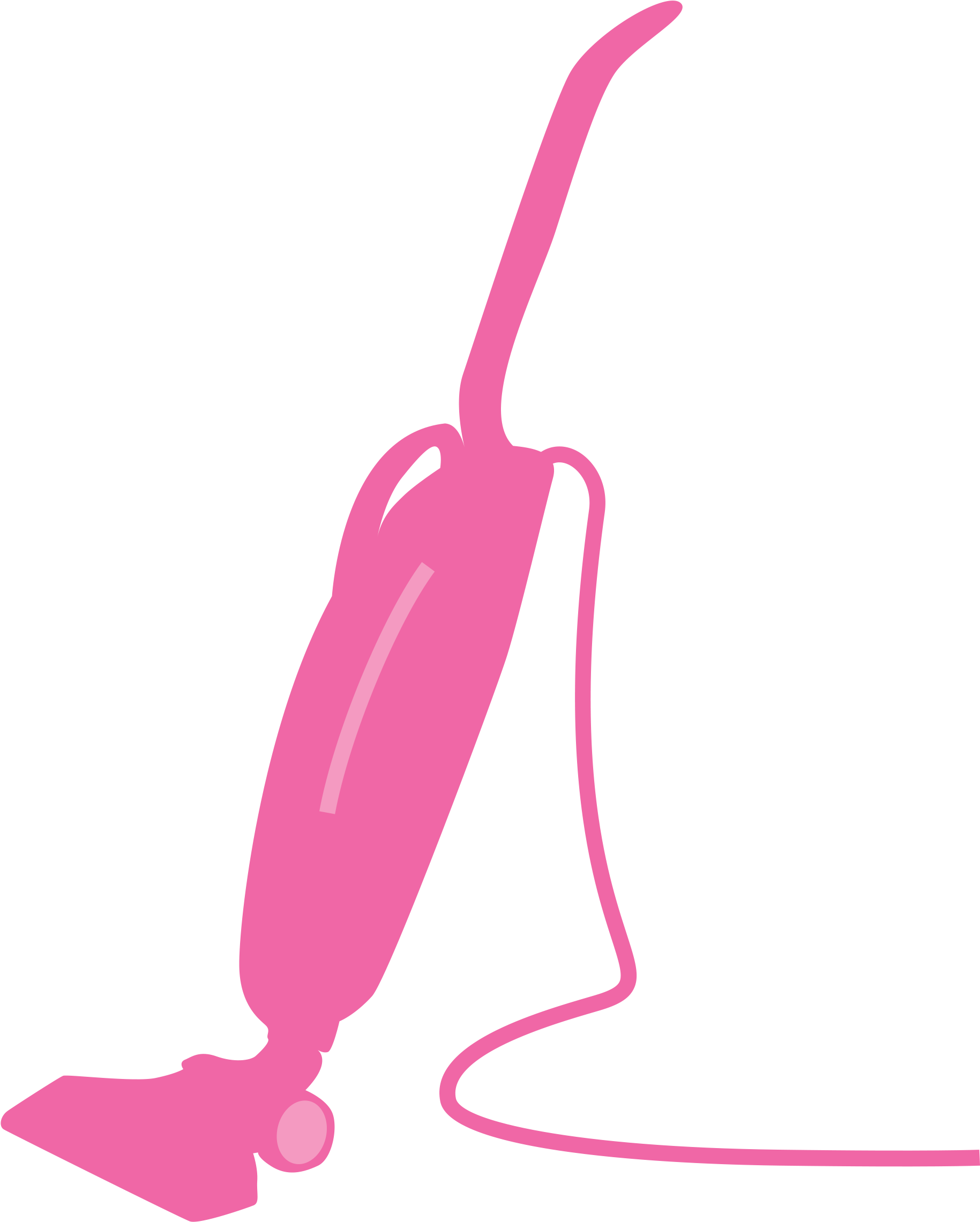 Cleaning Service - Pink House Cleaning Clip Art (1832x2303), Png Download