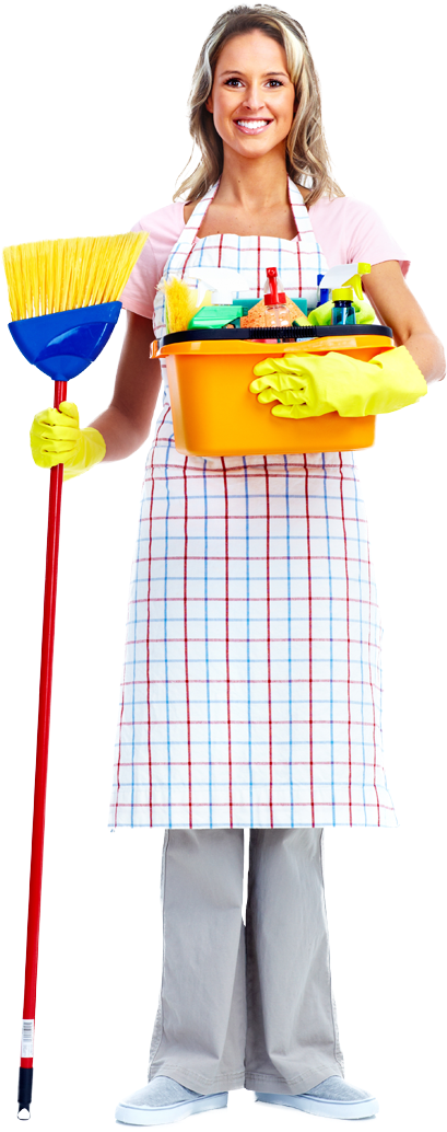 Cleaning Services When You Need Them For Your Home - Señora De Limpieza Png (500x1090), Png Download