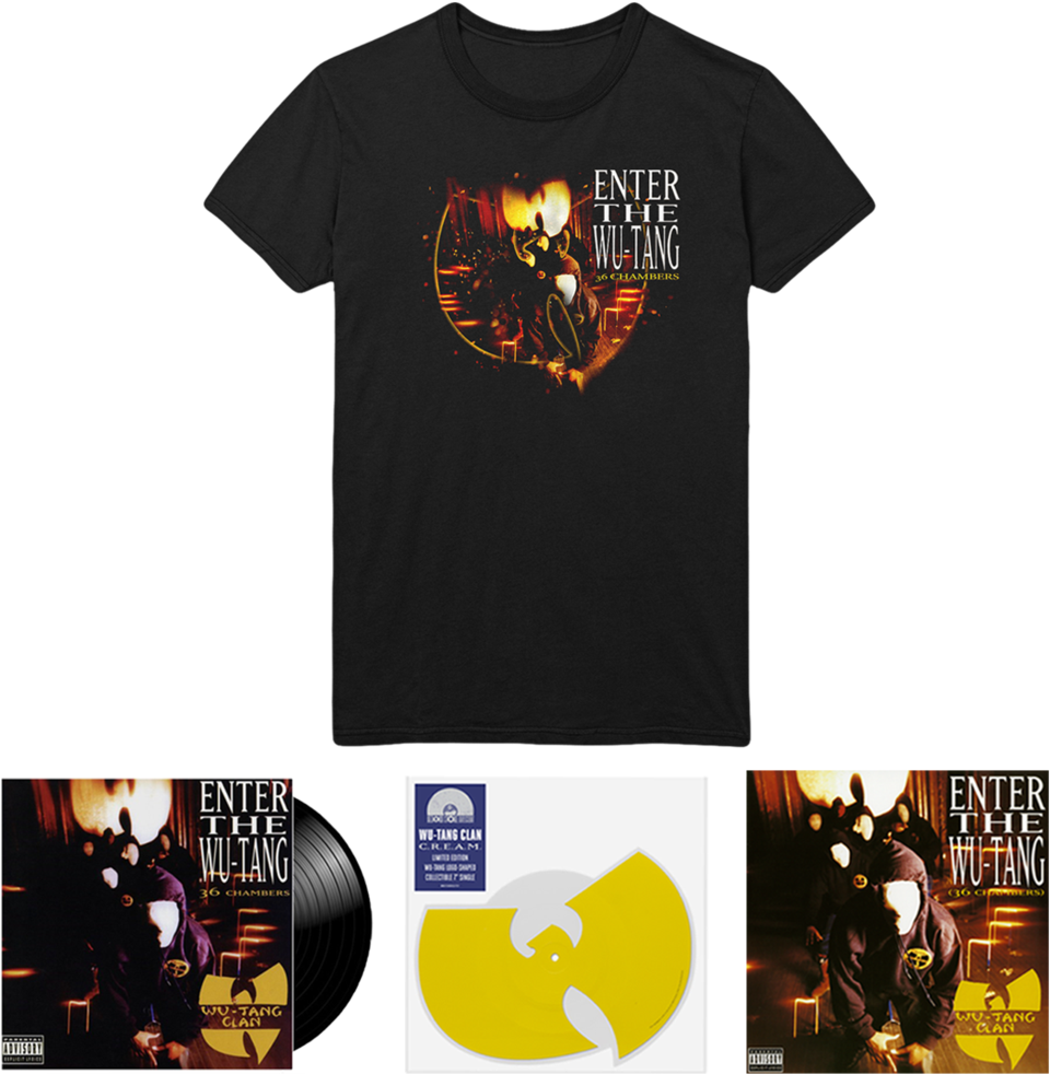 Wu-tang Clan Enter The Wu Tang Vinyl Record (1024x1024), Png Download