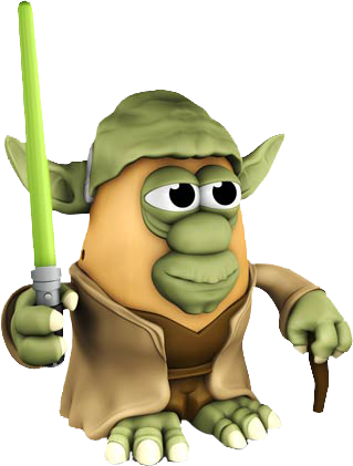 Señor Patata Star Wars (319x421), Png Download