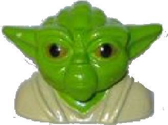 Yoda - Figurine (348x416), Png Download