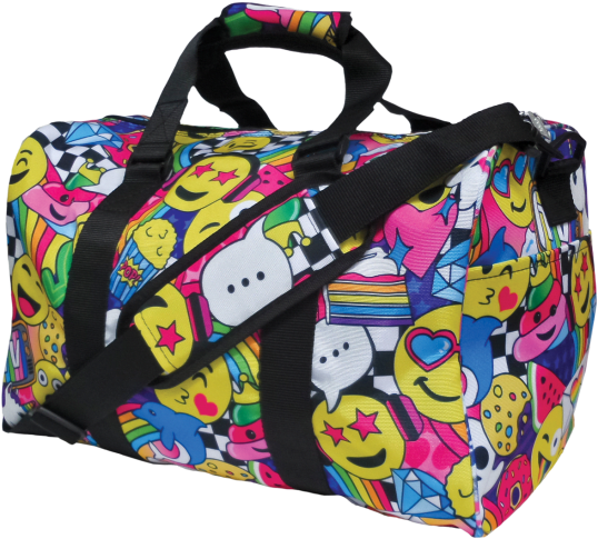Picture Of Emoji Party Duffle Bag - Duffel Bag (550x550), Png Download