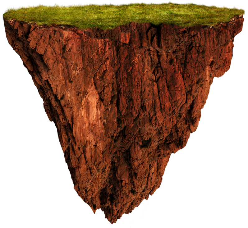 Download Floating Rocks Png Svg Library Library - Floating Island ...