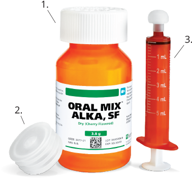 Pre Weighed Omeprazole Sold Separately - Alkali (397x399), Png Download