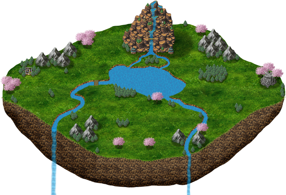 Test - Floating Islands Dungeon Minecraft (1000x750), Png Download