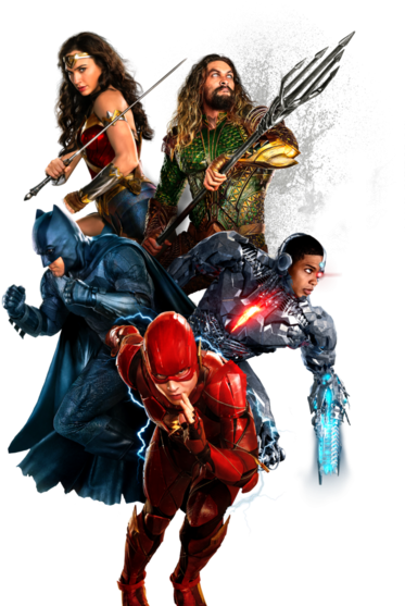 Share This Image - Justice League (419x600), Png Download