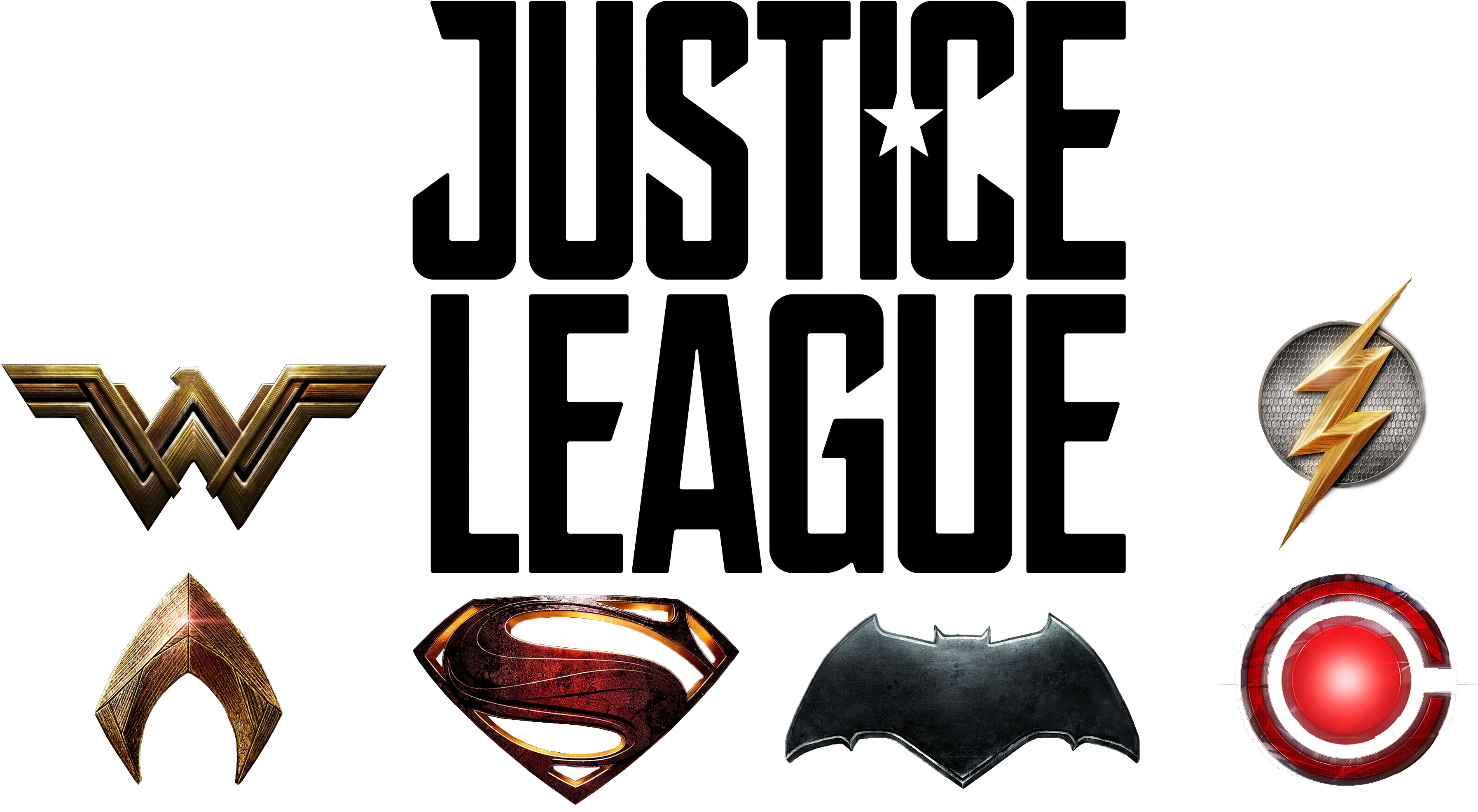 Justice League Png Clipart - Dc Justice League Logo (3840x2160), Png Download