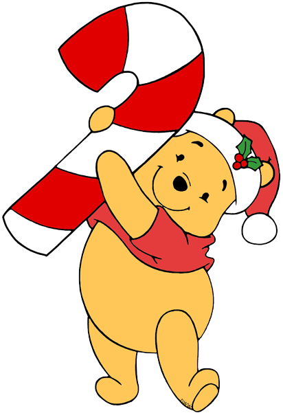 Vector Royalty Free Stock Clip Art Disney Galore - Winnie The Pooh Christmas Png (412x601), Png Download