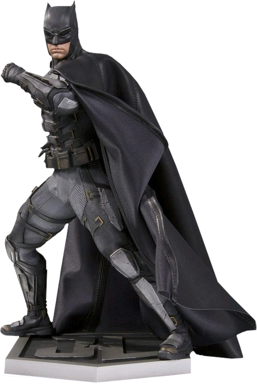 Justice League - Justice League Batman Statue (511x775), Png Download