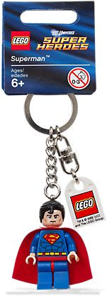 Superman Lego Png Banner Freeuse Download - Superman Key Chain (600x450), Png Download