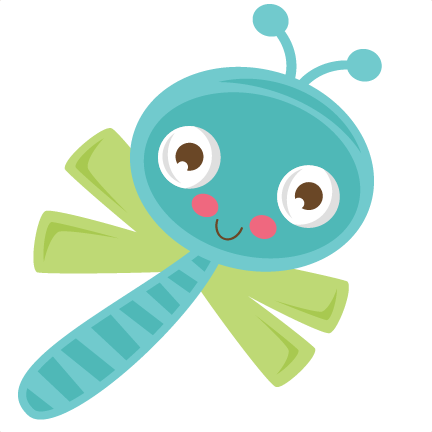 Cute Dragonfly Svg Cut Files For Scrapbooking Dragonfly - Pink Purple Butterfly Cute Clipart (432x432), Png Download