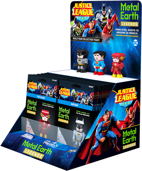 Picture Of Legends Justice League Prepack - The Avengers (532x620), Png Download