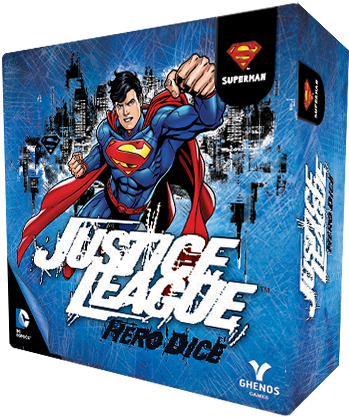 Batman & Superman - Heidelberger Spieleverlag Justice League: Hero Dice: (451x498), Png Download