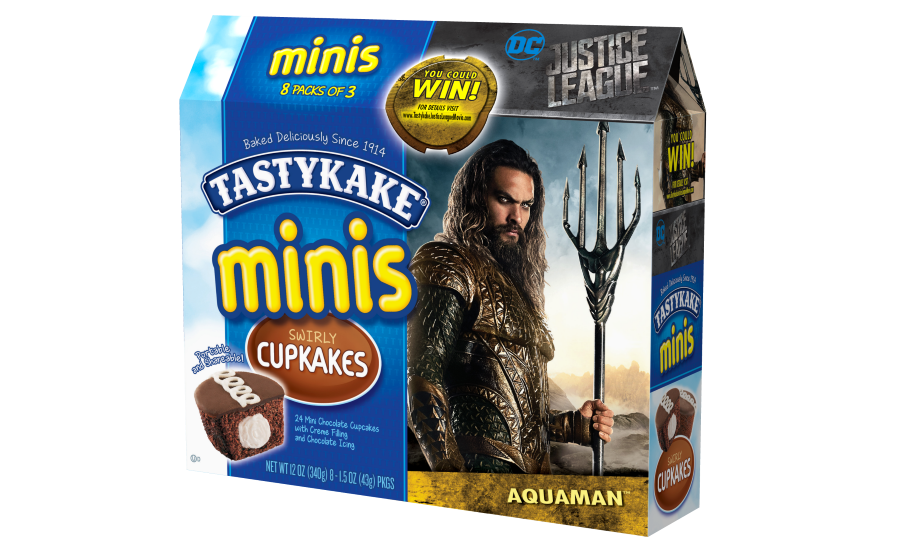 Tastykake Announces Partnership With Warner Bros - Tastykake Minis Koffee Kake Cupkakes - 24 Count, 12 (900x550), Png Download