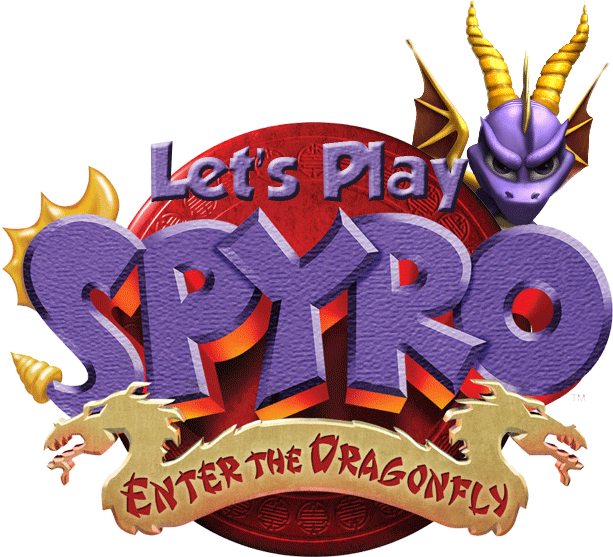 Enter The Dragonfly By Jaffy - Spyro Enter The Dragonfly Title Screen (698x578), Png Download