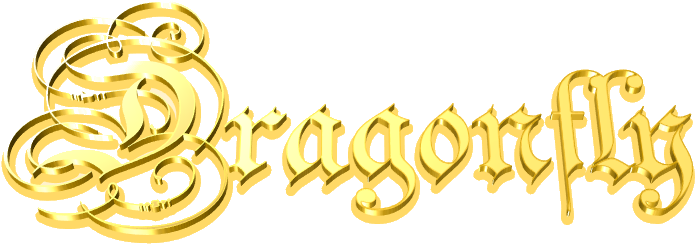 Dragonfly Logo Png 0102 - Calligraphy (710x263), Png Download