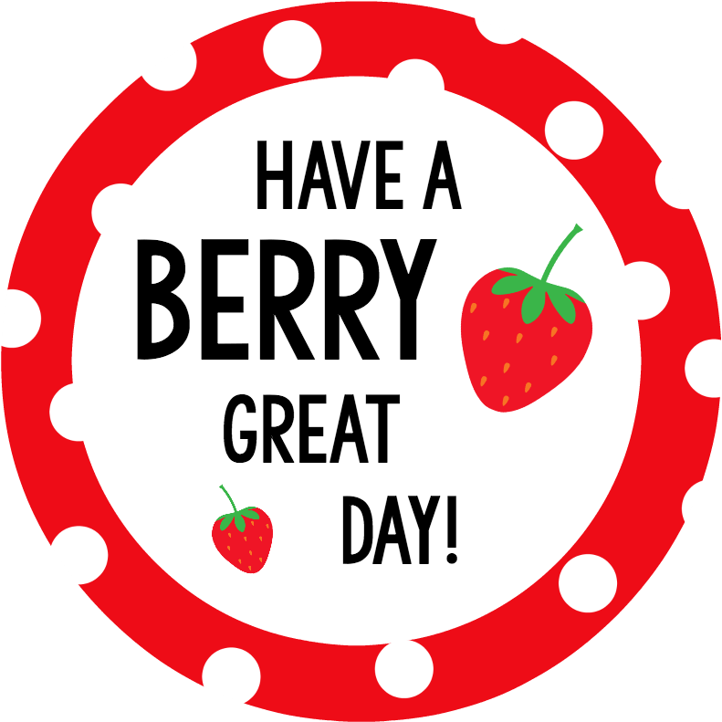 Berry Wonderful Friend Tag Just Because Gift Tag - Gift (800x800), Png Download