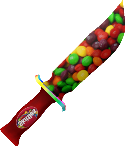 Skittle Knife - Wiki (500x500), Png Download