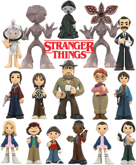 1 Of - Stranger Things - Mystery Minis Blind Box (600x600), Png Download
