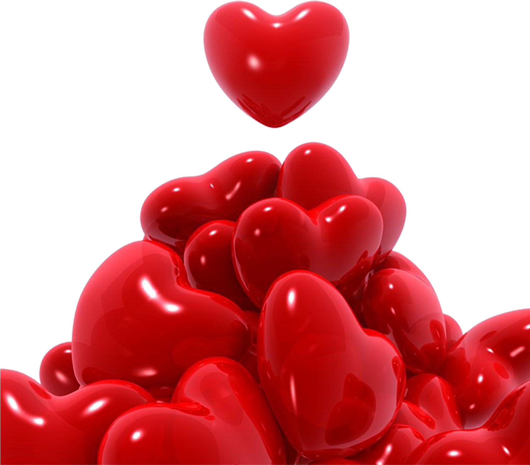 Download - Red Heart Images Download (2048x2048), Png Download