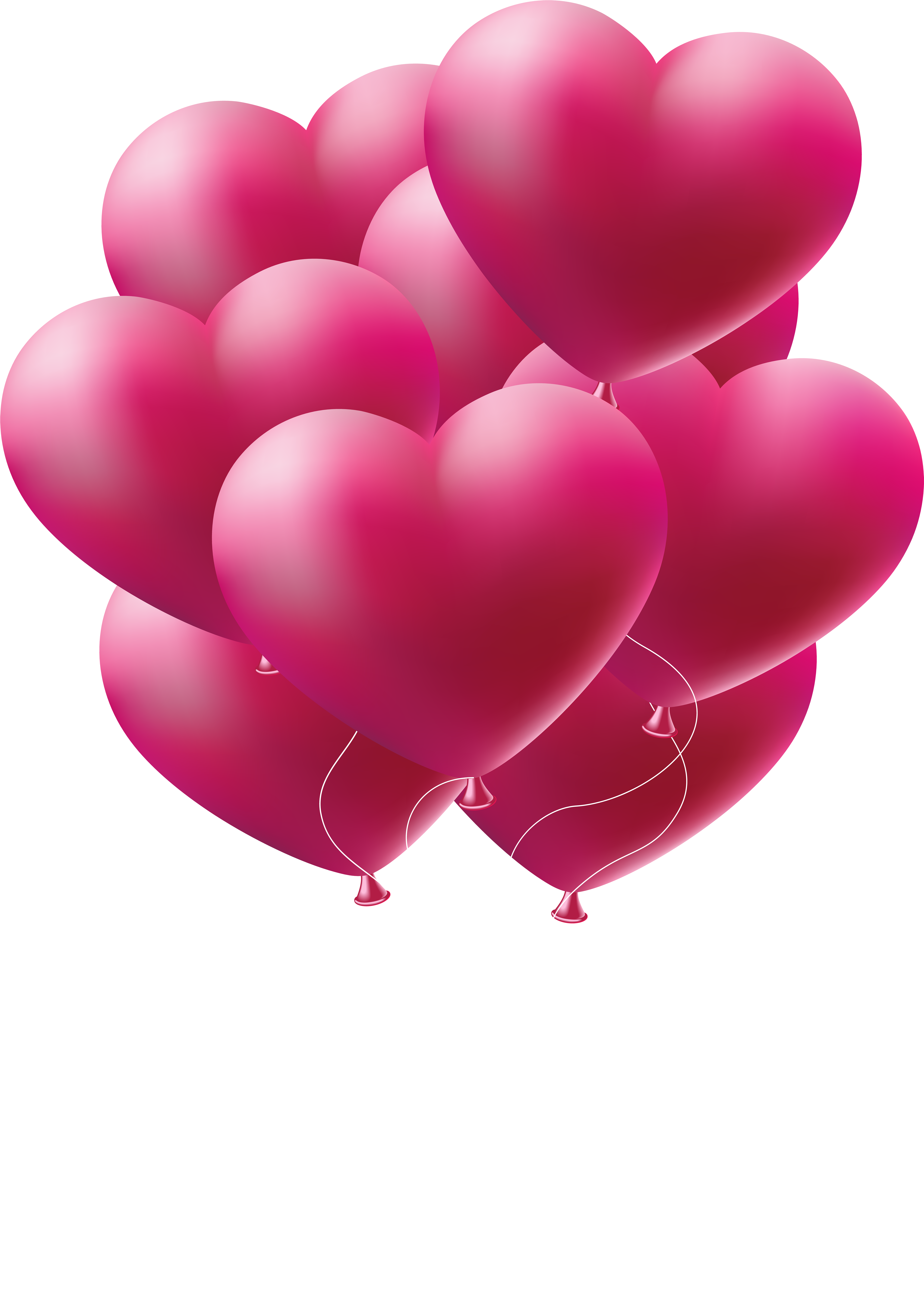 Heart Balloon Png (5621x8000), Png Download