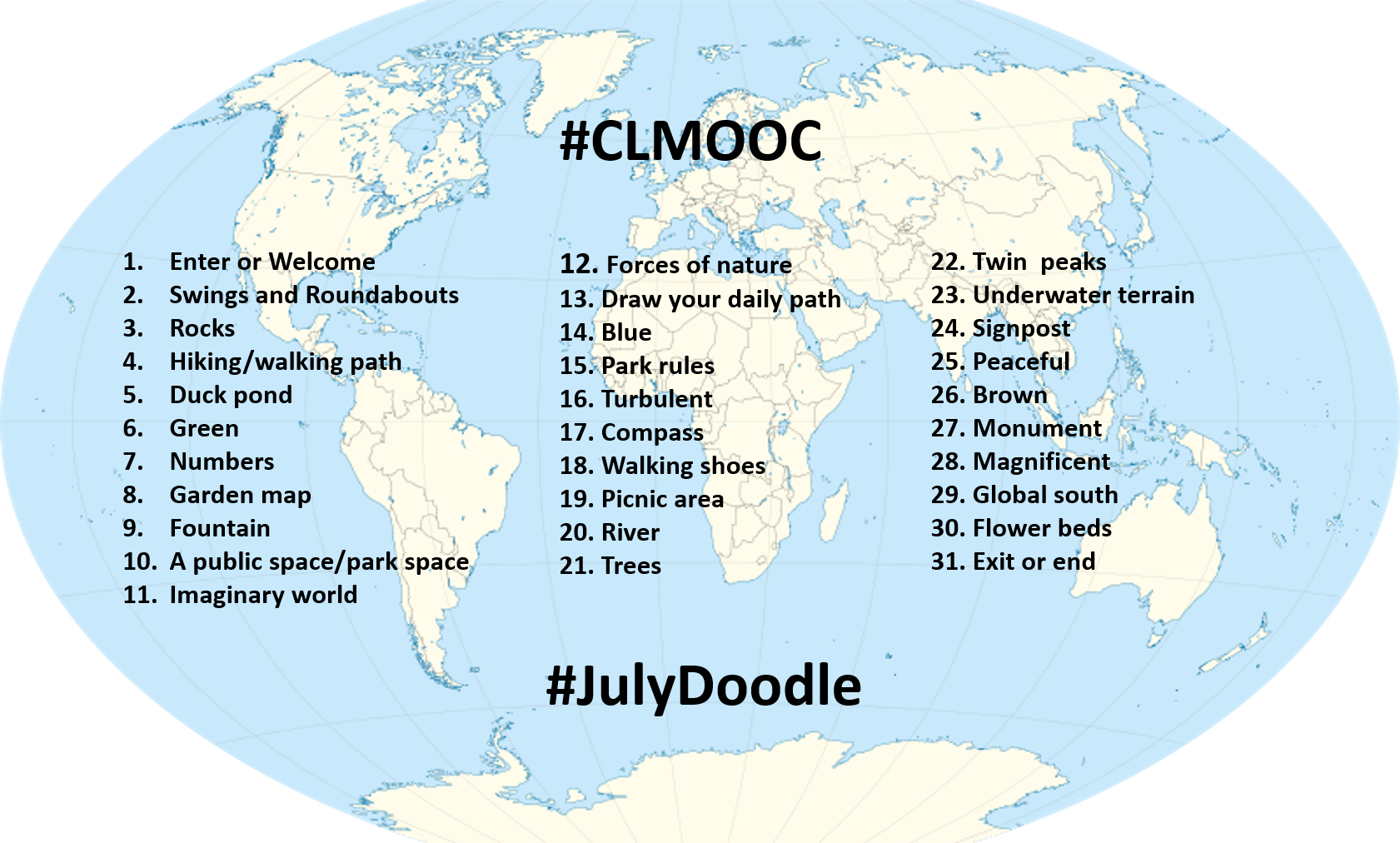This Clmooc Adventure Will Lead Into And Dovetail With - Earth (1681x1012), Png Download