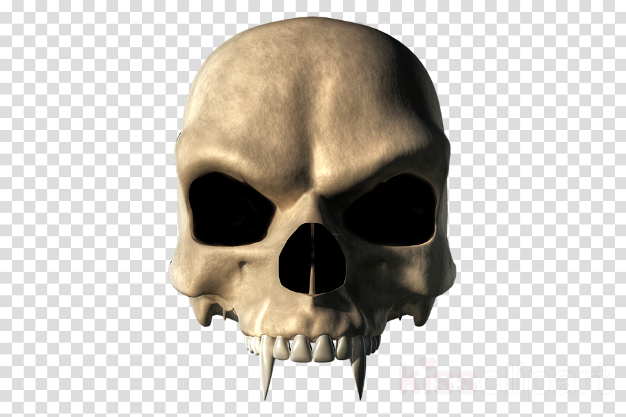 Vampire Skull Png Clipart Skull Vampire Drawing - Asteroid With No Background (900x600), Png Download