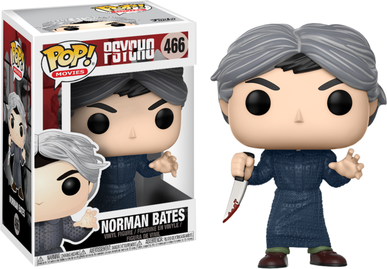 Enlarge - Norman Bates Funko Pop (768x534), Png Download