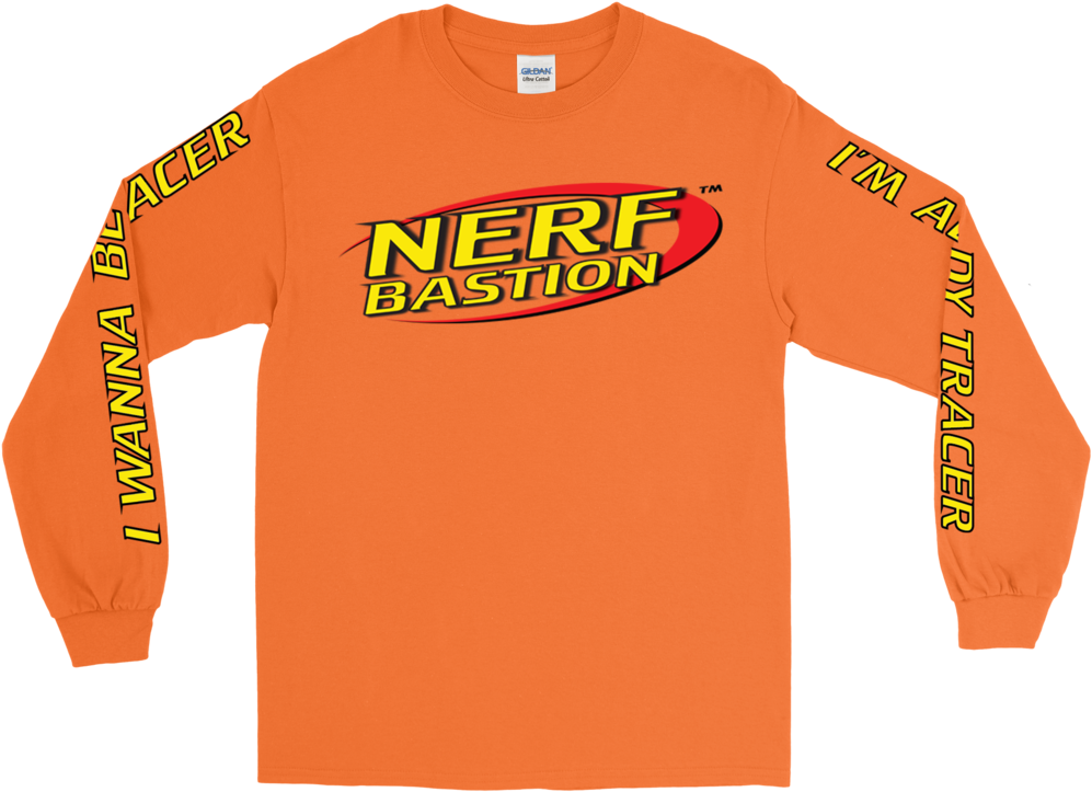 Nerf Bastion Long Sleeve - Stacked Do Less Long Sleeve In Black/sand - Sloth Street (1024x1024), Png Download