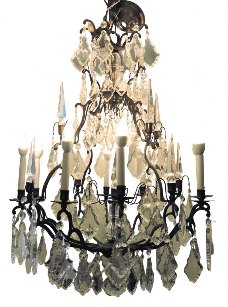 Chandeliers-0002 - Chandelier (1000x1000), Png Download