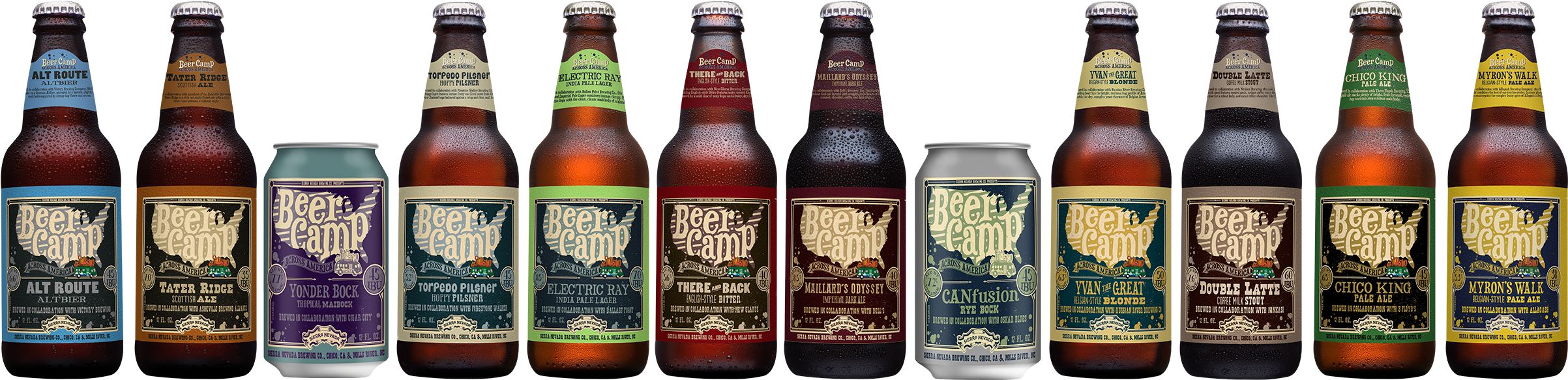 We're All Very Excited That Beer Camp Chose Portland - Sierra Nevada Ruthless Rye Ipa - Sierra Nevada Brewing (2452x600), Png Download
