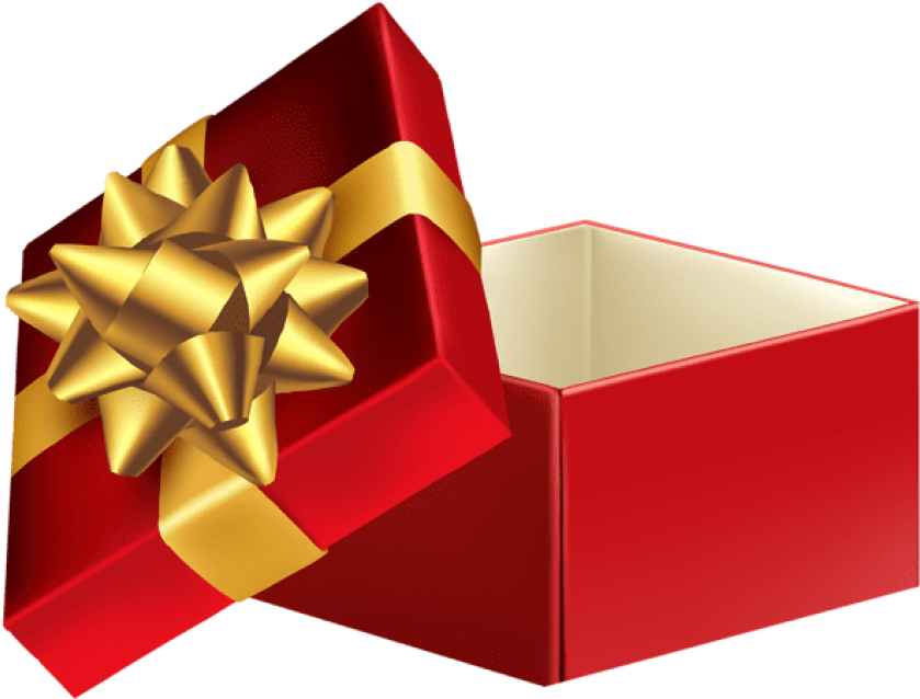 Free Png Open Gift Box Png Images Transparent - Open Gift Box Png (850x648), Png Download