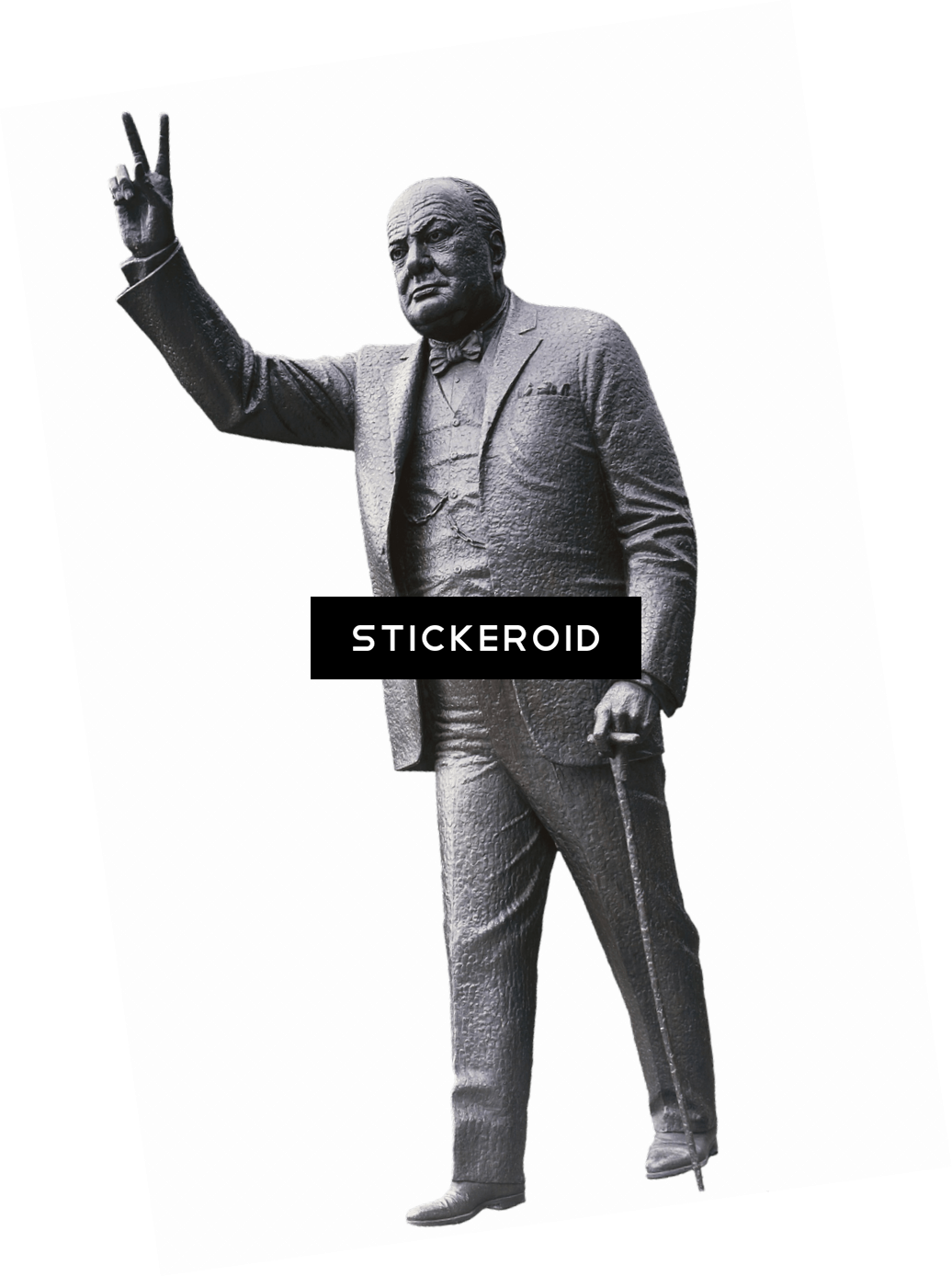 Winston Churchill Statue - Portable Network Graphics (1036x1388), Png Download
