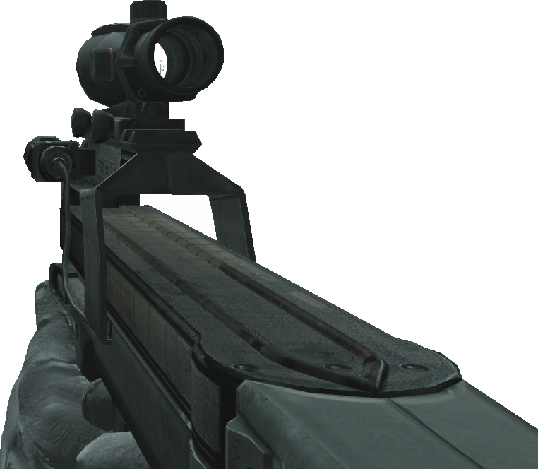 Vector Mw2 P90 Clip Free (762x664), Png Download