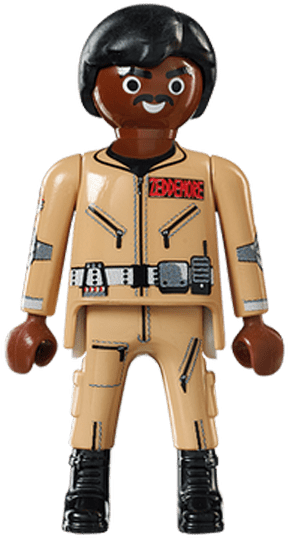 Winston Zeddemore - Playmobil Ghostbusters Ecto-1 9220 (800x800), Png Download
