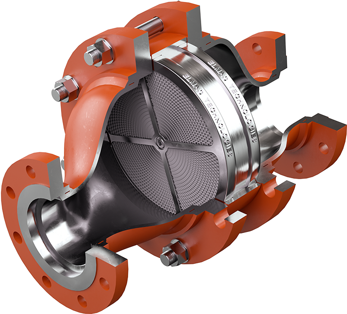 Leb Series Flame Arresters - Line Detonation Flame Arresters (1000x800), Png Download