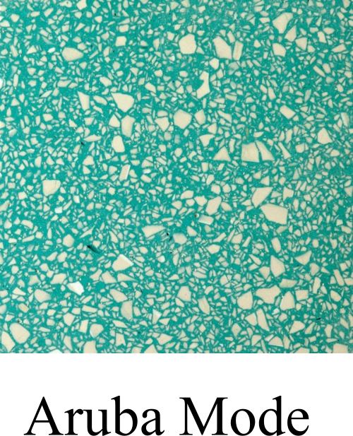 Made Out Of 100% Recycled Glass And Porcelain Aggregates, - Colors Edge (500x617), Png Download
