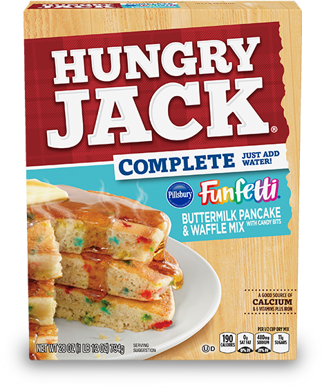 Complete Funfetti® Buttermilk Pancake & Waffle Mix - Gluten Free Funfetti Pancake Mix (550x622), Png Download
