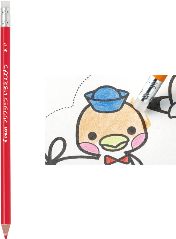 Launches Frixion Iroenpitsu Colored Pencils, Erasable - フリクションいろえんぴつ 水色 Pf-10sl 【sc】【tc】 (800x800), Png Download