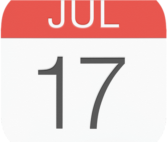 Calendar Icons Iphone 7 - Google Calendar Logo Png (640x480), Png Download