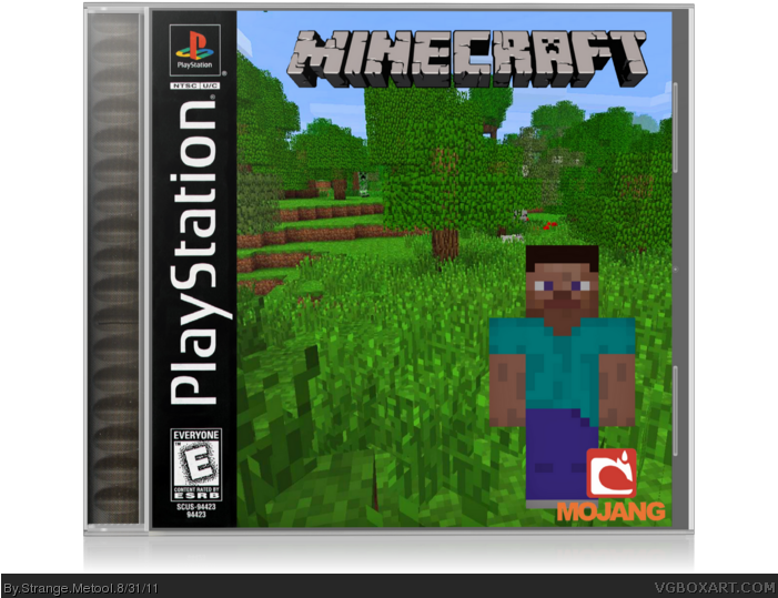 Story Mode Sega Saturn Art N Craft - Minecraft Playstation 2 Edition (700x571), Png Download