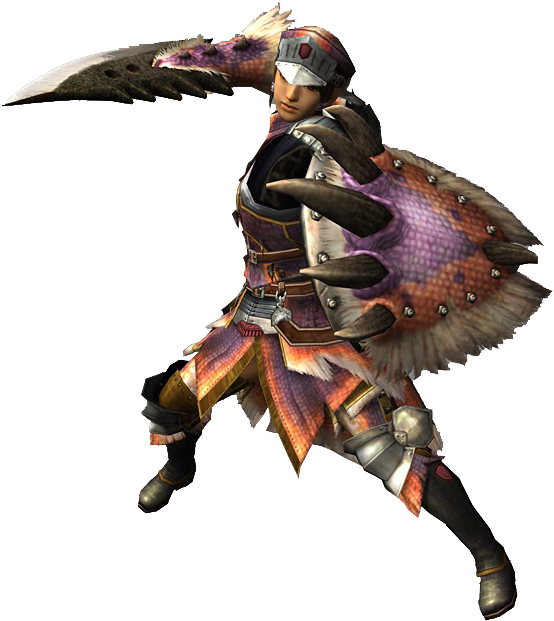 Sword And Shield, Monster Hunter Tri - Monster Hunter Tri Sword (650x650), Png Download