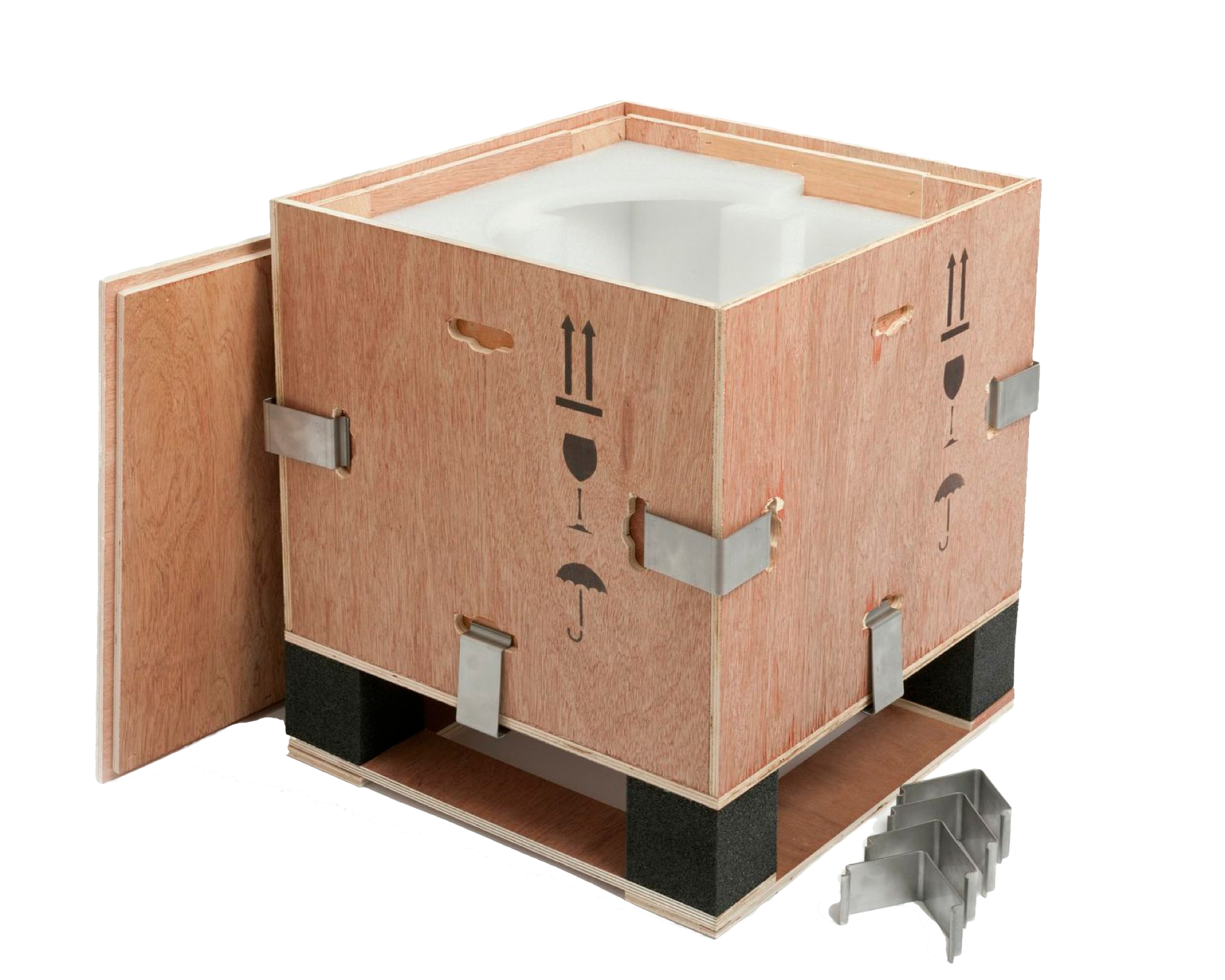 Timber Crates & Clip Cases - Crate (1812x1450), Png Download