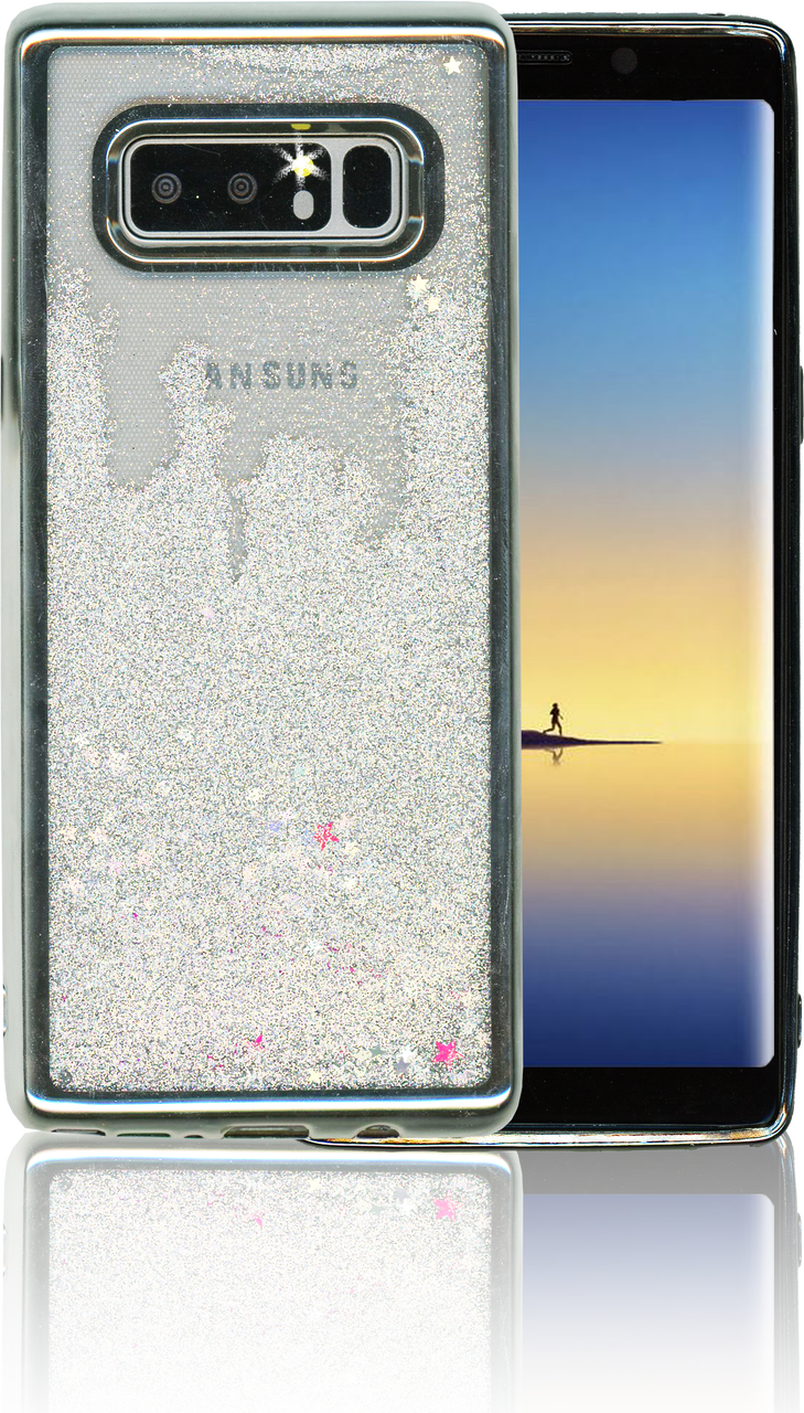 Samsung Galaxy Note 8 Mm Electroplated Water Glitter - Samsung Galaxy (729x1280), Png Download
